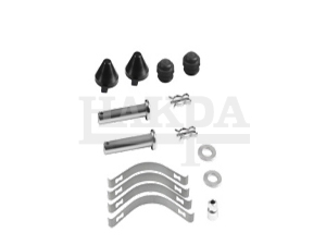 K000946-KNORR TYPE-CALIPER BRAKE PAD RETAINER KIT